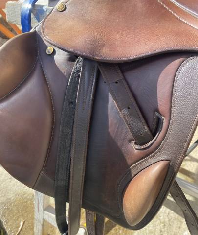 Selle monoquartier Eric Thomas Fitter, 17 pouces 