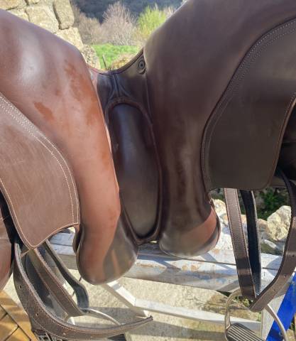 Selle monoquartier Eric Thomas Fitter, 17 pouces 