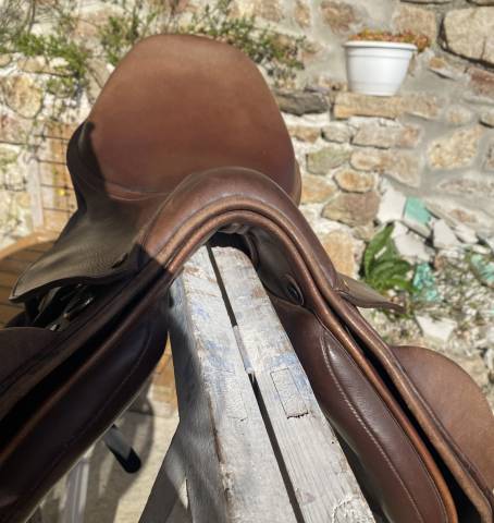 Selle monoquartier Eric Thomas Fitter, 17 pouces 