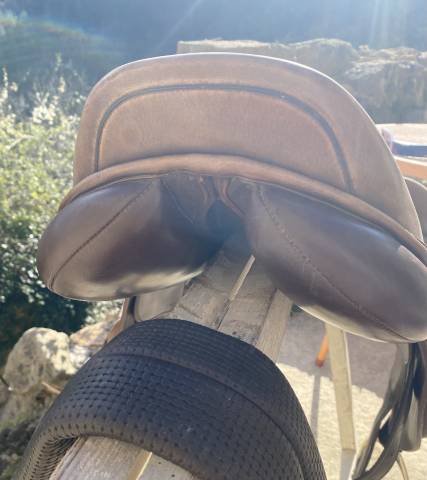 Selle monoquartier Eric Thomas Fitter, 17 pouces 