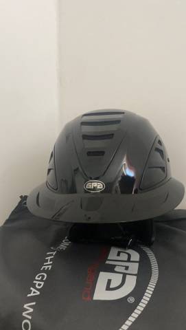 Bombe  gpa 4S first lady grande visière noir glossy