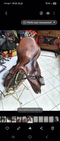 Selle mixte antares 17.5 pouces