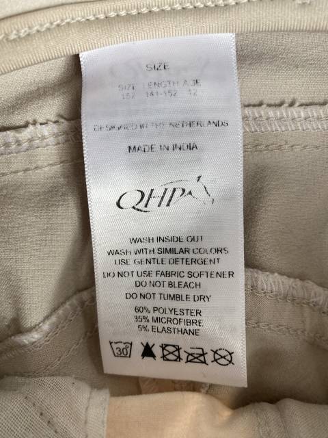 pantalon junior marque QHP beige taille 12 ans 