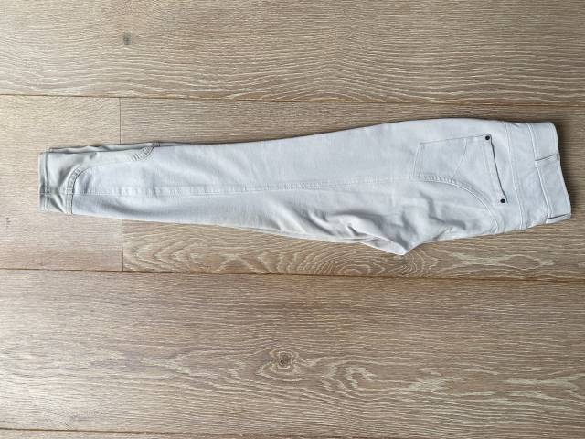 pantalon junior marque QHP beige taille 12 ans 