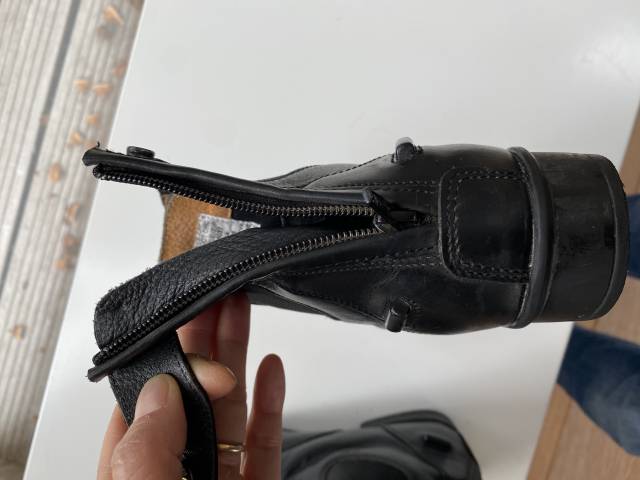 Boots d&rsquo;&eacute;quitation &Eacute;quith&egrave;me Chic - Lacets + zip - T38