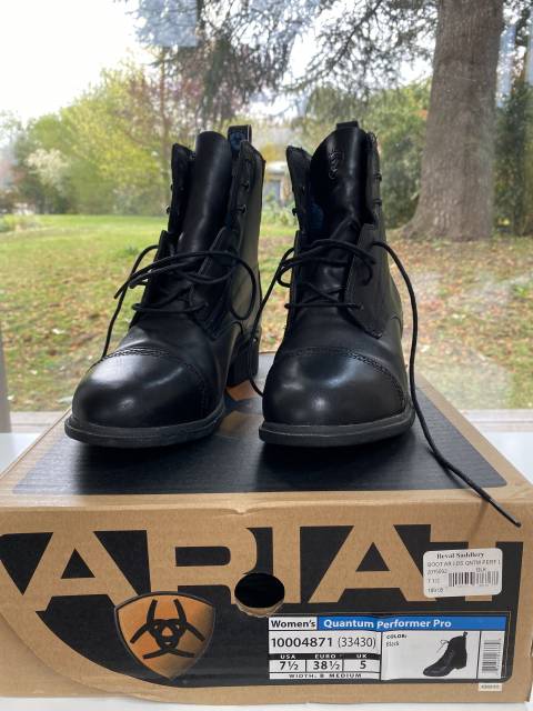 Bottines d&rsquo;&eacute;quitation Ariat Quantum Performer Pro T38,5