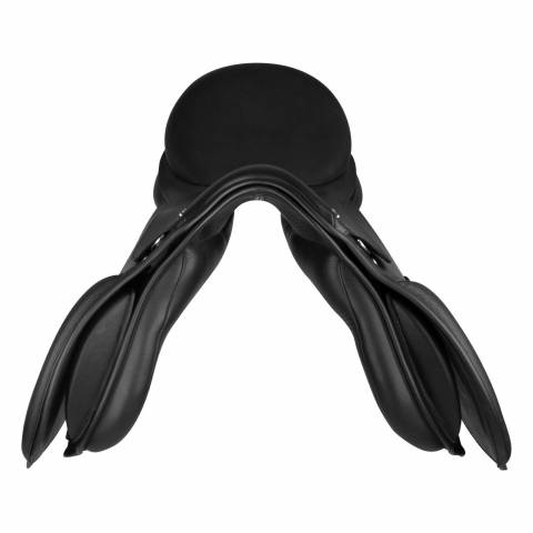 Selle mixte Comfort en cuir pleine fleur noir - Waldhausen