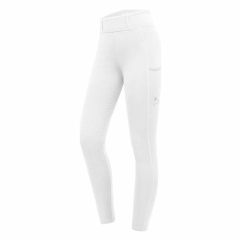 Legging d'équitation enfant Ella Blanc - Waldhausen - Grip silicone