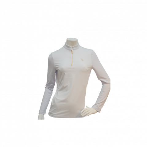 Polo de concours Andria manches longues - Flags and Cup - Chic et respirant