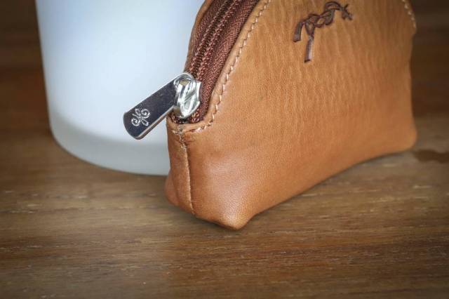 Porte monnaie P&eacute;n&eacute;lope - Autre Marque - Cuir cognac