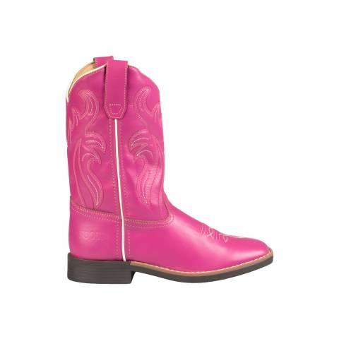 Bottes western ranch - Pool's - Rose - Confort et style