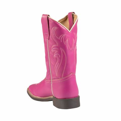 Bottes western ranch - Pool's - Rose - Confort et style