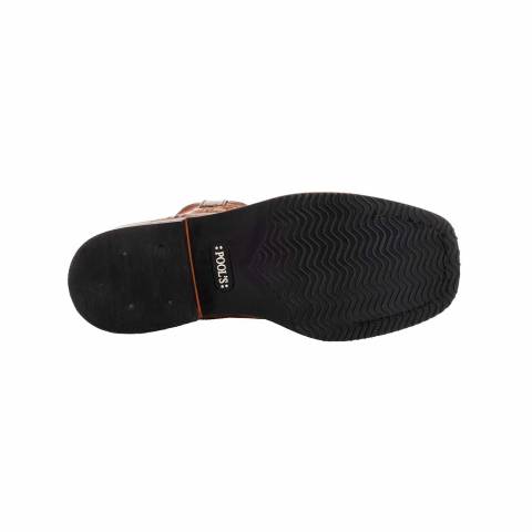 Bottes western Pool's - Brun - Cuir pleine fleur