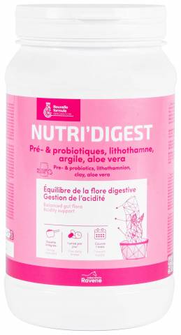 Nutri Digest Complément alimentaire pour la flore - Ravene