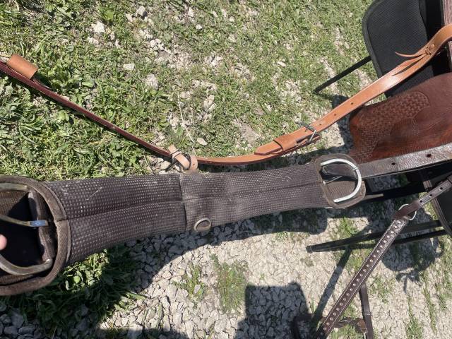 Selle western + accessoire