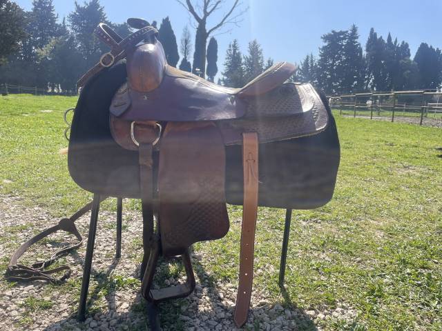 Selle western + accessoire