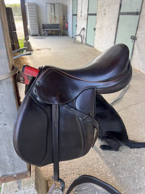 Selle marron jean d’autigny 17