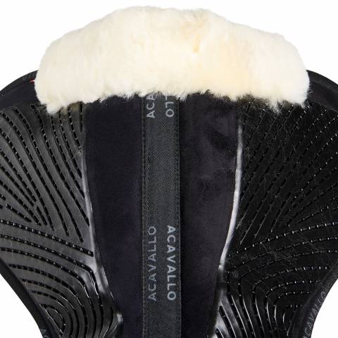 Amortisseur mouton gel plat Acavallo - Antid&eacute;rapant et Confort