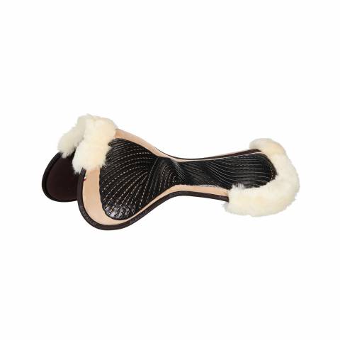 Amortisseur mouton gel plat Acavallo - Antid&eacute;rapant et Confort