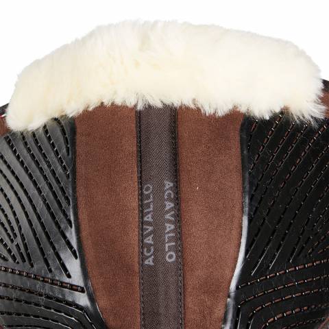 Amortisseur mouton gel plat Acavallo - Antid&eacute;rapant et Confort
