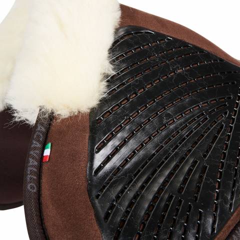 Amortisseur mouton gel plat Acavallo - Antid&eacute;rapant et Confort