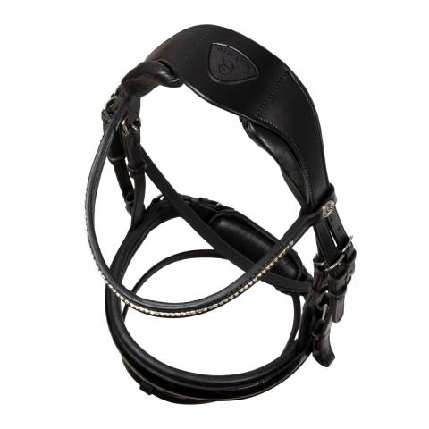 Bride DRESSAGE cuir de veau - Acavallo - Anatomique