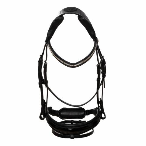 Bride DRESSAGE cuir de veau - Acavallo - Anatomique