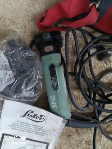 Tondeuse lister star