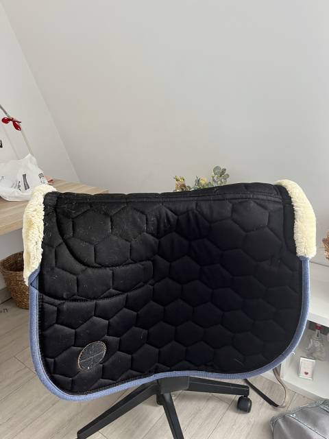 tapis équitation bleu felix buhler