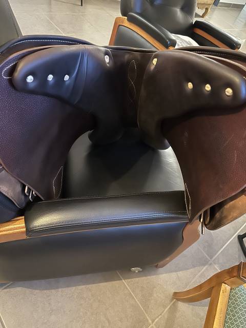 Selle Antares  mixte cuir marron