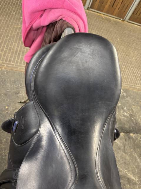 Selle devoucoux chiberta O 17pouces 