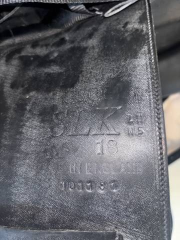 selle dressage albion slk 2020 17.5 tr&egrave;s peu servie