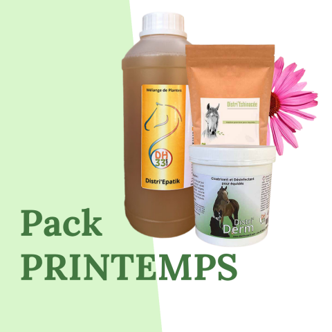 Pack Printemps - Immunité, détox & peau - DistriHorse33