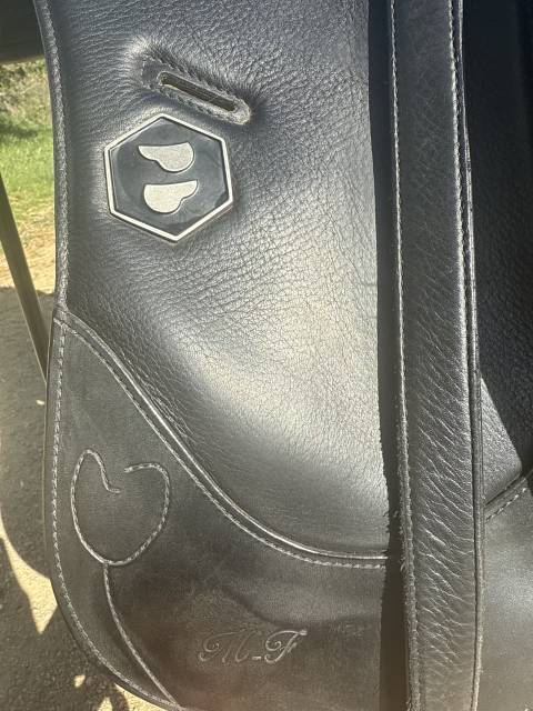 Dressage platinium Time rider 16,5 pouces noir