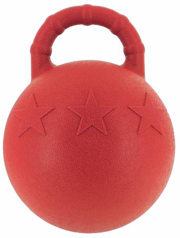 Ballon &agrave; poign&eacute;e chevaux - Hippo-Tonic - Plastique EVA granuleux