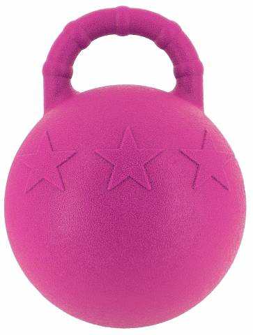 Ballon &agrave; poign&eacute;e chevaux - Hippo-Tonic - Plastique EVA granuleux