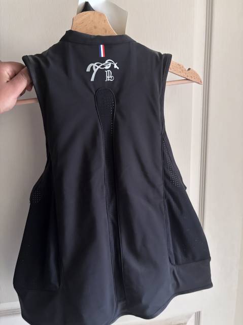 Gilet airbag &eacute;quitation P&eacute;n&eacute;lope Airlight 2 noir &ndash; Tail