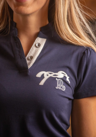 Polo Victorine - P&eacute;n&eacute;lope Collection - Piqu&eacute; de coton l&eacute;ger