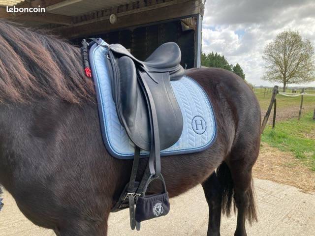 Selle de dressage childeric dhe 17,5 