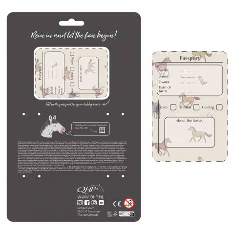 Bridon Dolly Hobby Horse - QHP - Similicuir avec mors