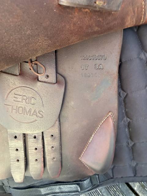 Selle mixte Eric Thomas &eacute;lite taille 17 pouces 