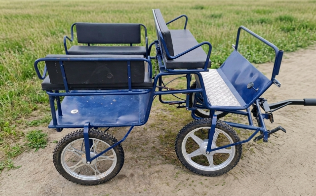 Calèche pour poney ou âne - timon et brancards - 50