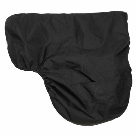Couvre selle mixte HV Polo - Noir - Mat&eacute;riau durable