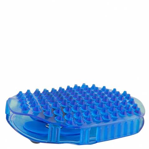 Etrille de massage bleue Premi&egrave;re - BR - 7 billes inox