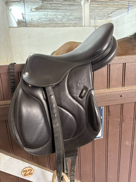 Selle devoucoux chiberta noire 17,5