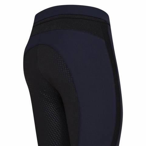Pantalon d'&eacute;quitation bleu marine ES Onyx Full Grip pour femme