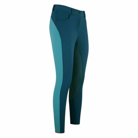 Pantalon d'équitation bleu légion  Aiko Full Grip Essential pour femme