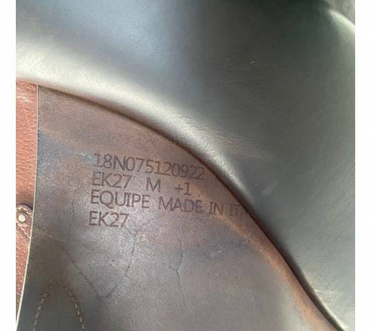 Selle CSO &Eacute;quipe EK27 taille 18