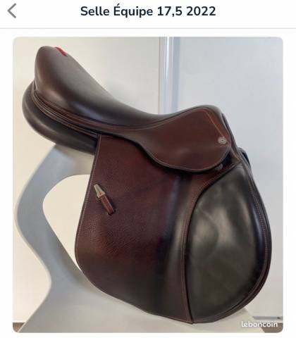 Selle CSO &Eacute;quipe EK27 taille 18