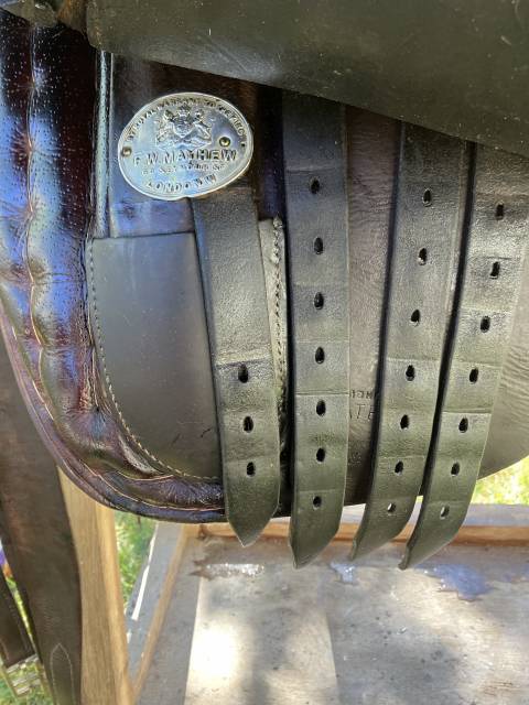 Selle Amazone Anglaise ancienne BP Swain